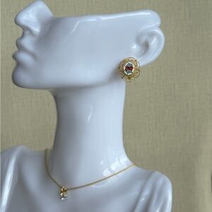 Vintage Mosaic Earrings